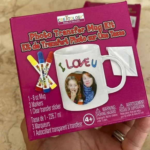 NWT Photo Transfer Mug Kit - Picture 2 of 3